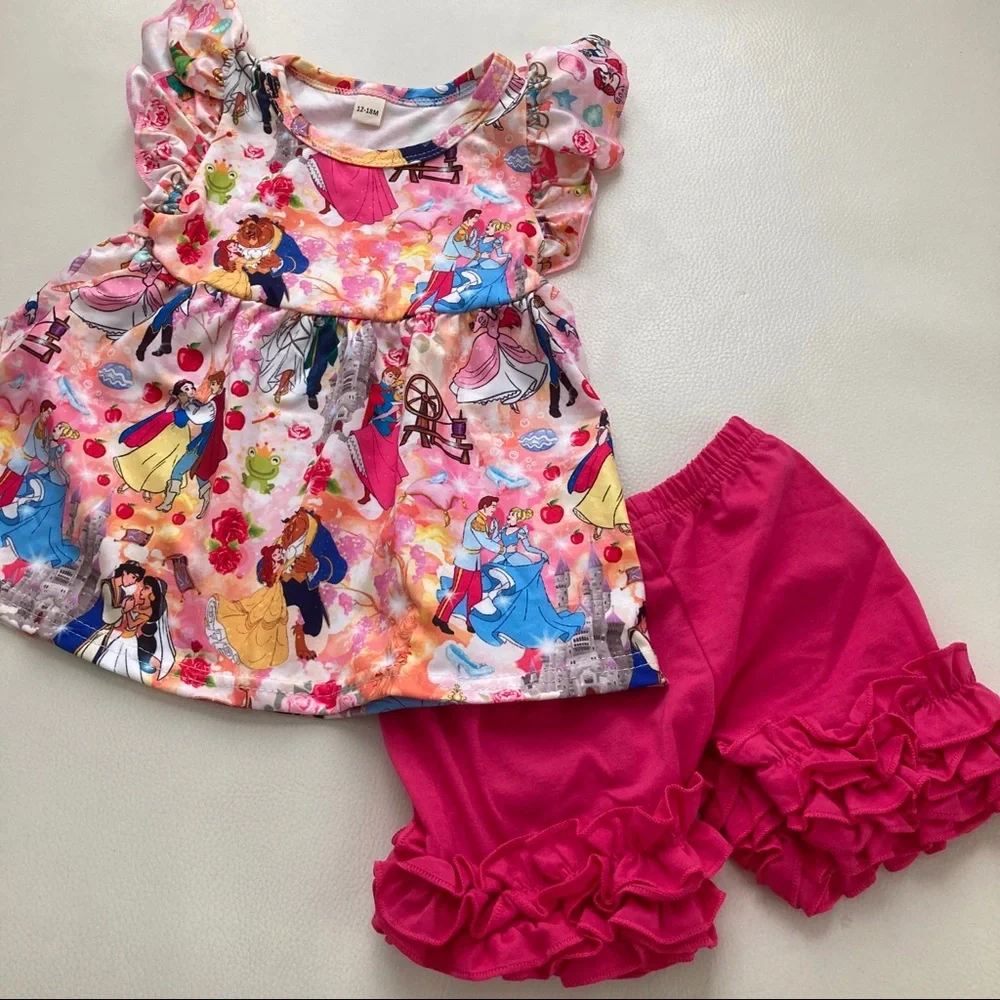 Princess Belle Jasmine Aurora Cinderella Outfit